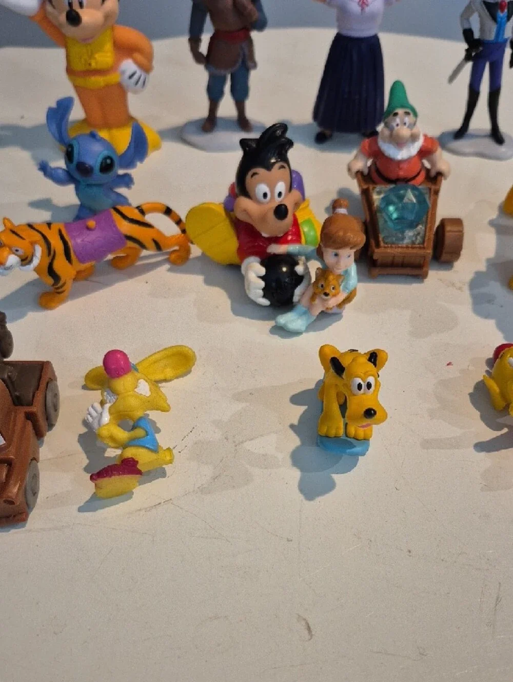 Collection Of Disney Figures Lot Of 14 Some Vintage